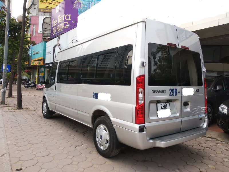 Ford Transit 2.4 2016 - Cần bán gấp Ford Transit 2.4 đời 2016, màu bạc chính chủ  