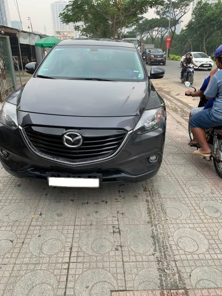 Mazda CX 9 3.7AT 2015 - Cần bán xe Mazda Cx9 2015 số tự động màu xám