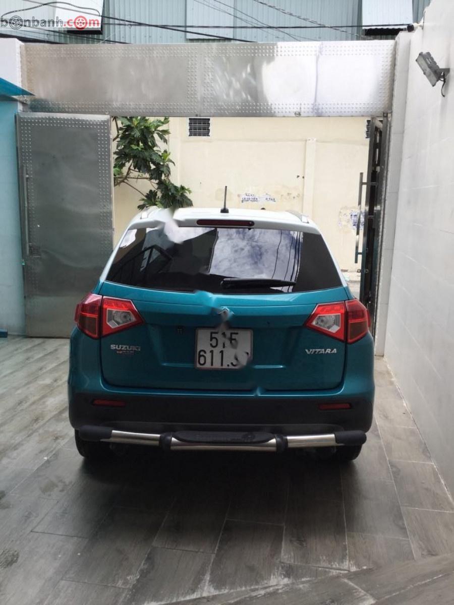 Suzuki Vitara 1.6AT 2016 - Bán Suzuki Vitara 1.6AT 2016, màu xanh lam, nhập khẩu 