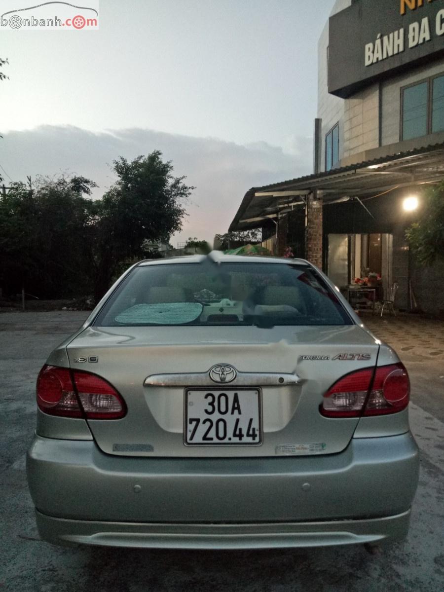 Toyota Corolla altis 2006 - Bán Toyota Corolla altis sản xuất 2006, màu bạc, xe gia đình