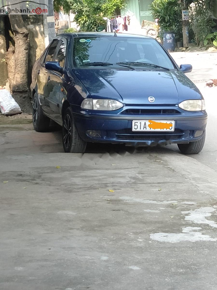 Fiat Siena HLX 1.6 2002 - Bán Fiat Siena HLX 1.6 2002, màu xanh lam, chính chủ