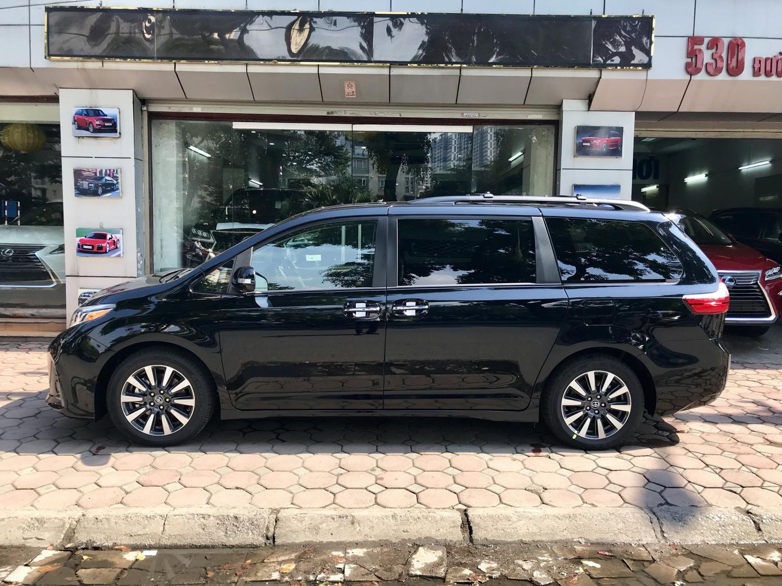 Toyota Sienna 3.5 Limited 2019 - Bán ô tô Toyota Sienna 3.5 Limited năm sản xuất 2019, màu đen, nhập khẩu