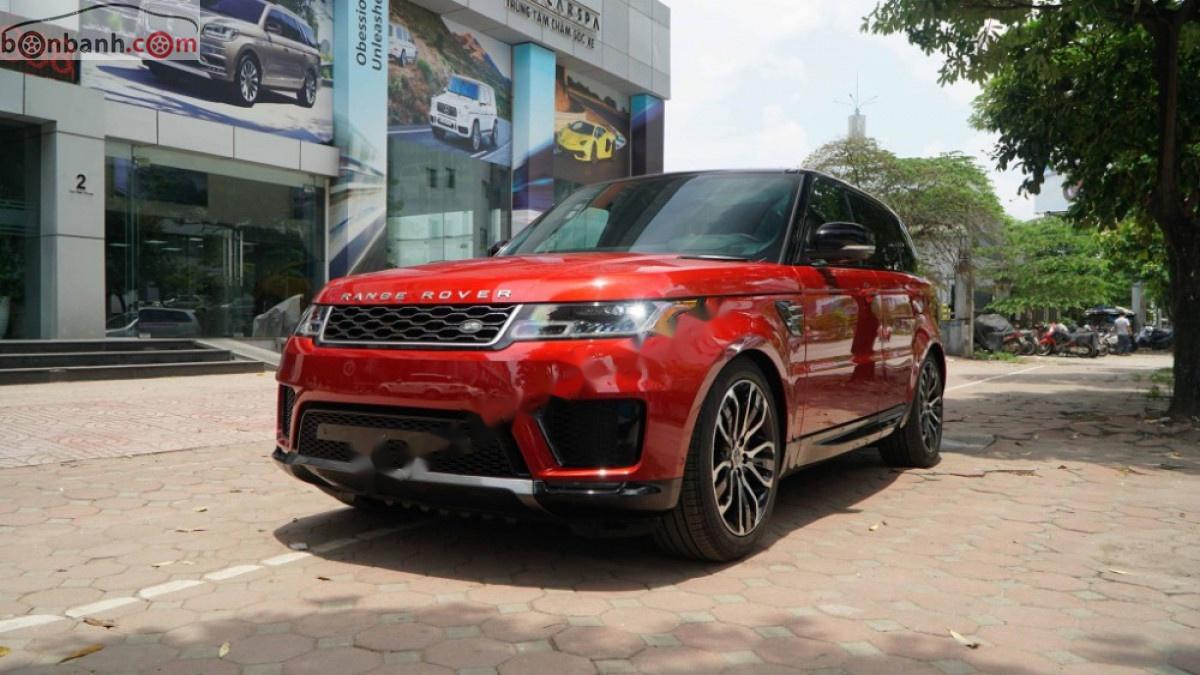 LandRover Sport HSE 2018 - Bán xe LandRover Range Rover Sport HSE đời 2018, màu đỏ, xe nhập