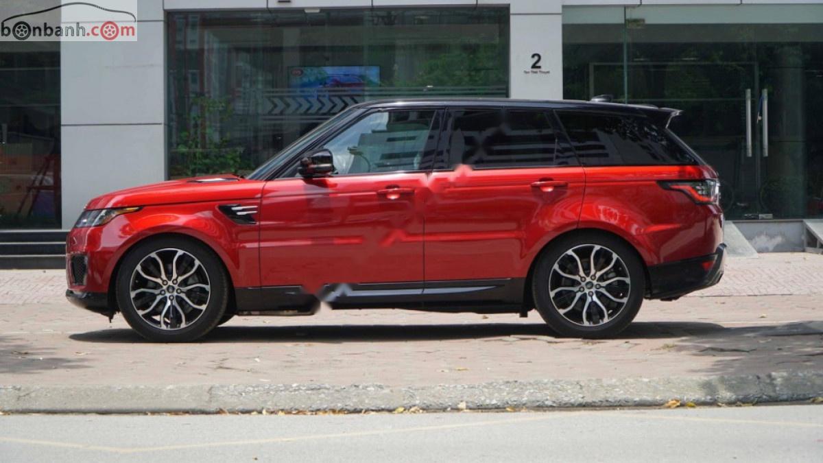 LandRover Sport HSE 2018 - Bán xe LandRover Range Rover Sport HSE đời 2018, màu đỏ, xe nhập