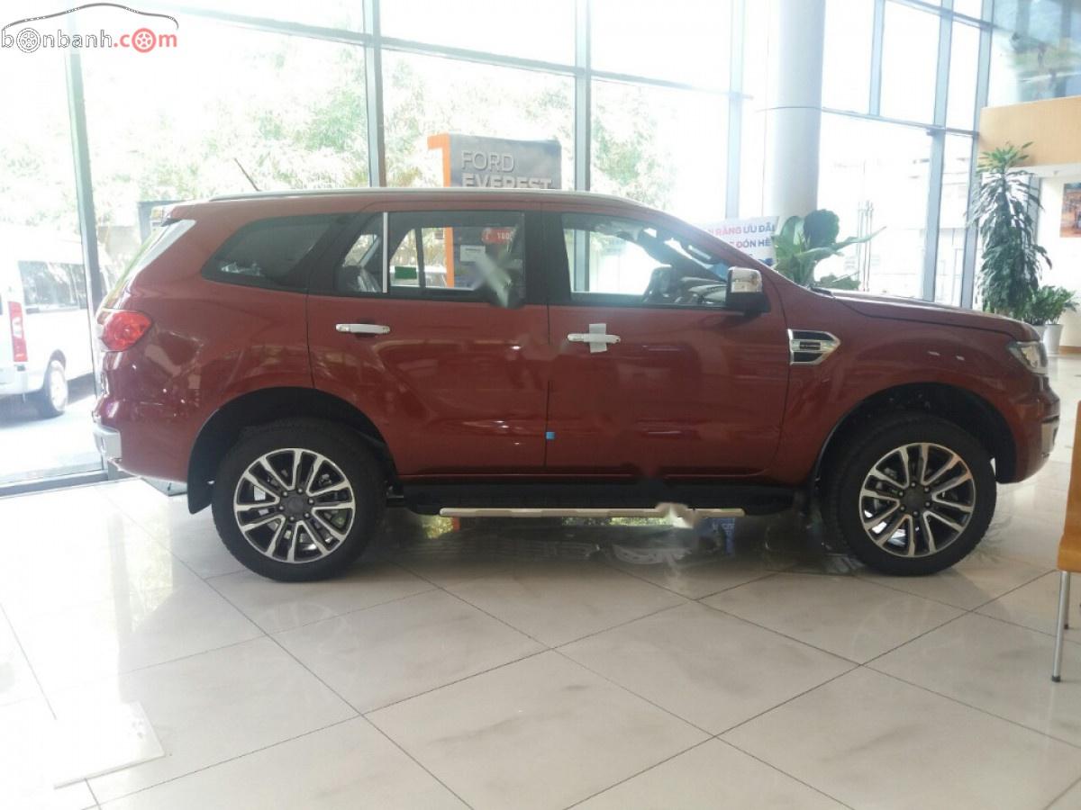 Ford Everest Titanium 2.0L 4x4 AT 2019 - Bán Ford Everest Titanium 2.0L 4x4 AT đời 2019, màu đỏ, xe nhập