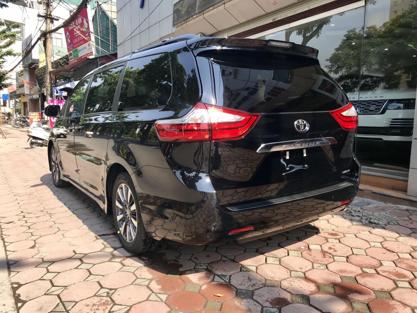 Toyota Sienna 3.5 Limited 2019 - Bán ô tô Toyota Sienna 3.5 Limited năm sản xuất 2019, màu đen, nhập khẩu