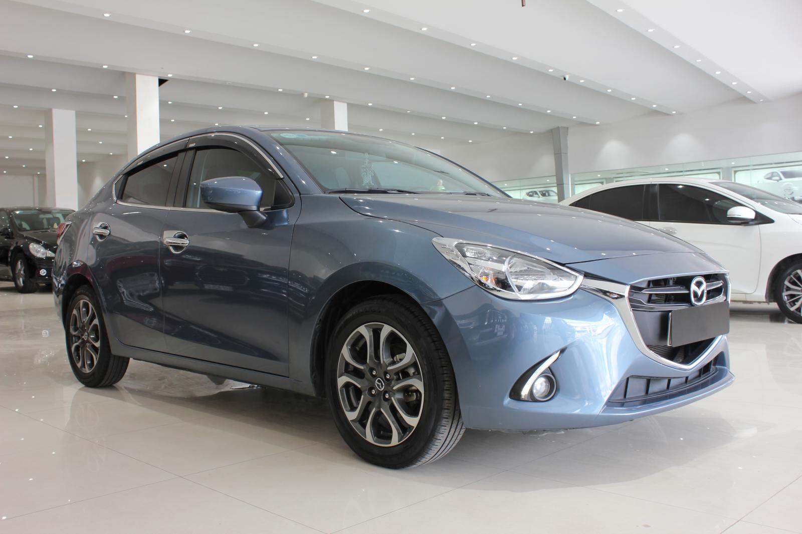 Mazda 2 1.5L AT  2017 - Cần bán Mazda 2 1.5L AT Sedan 2017, màu xanh lam, nhập khẩu, giá tốt