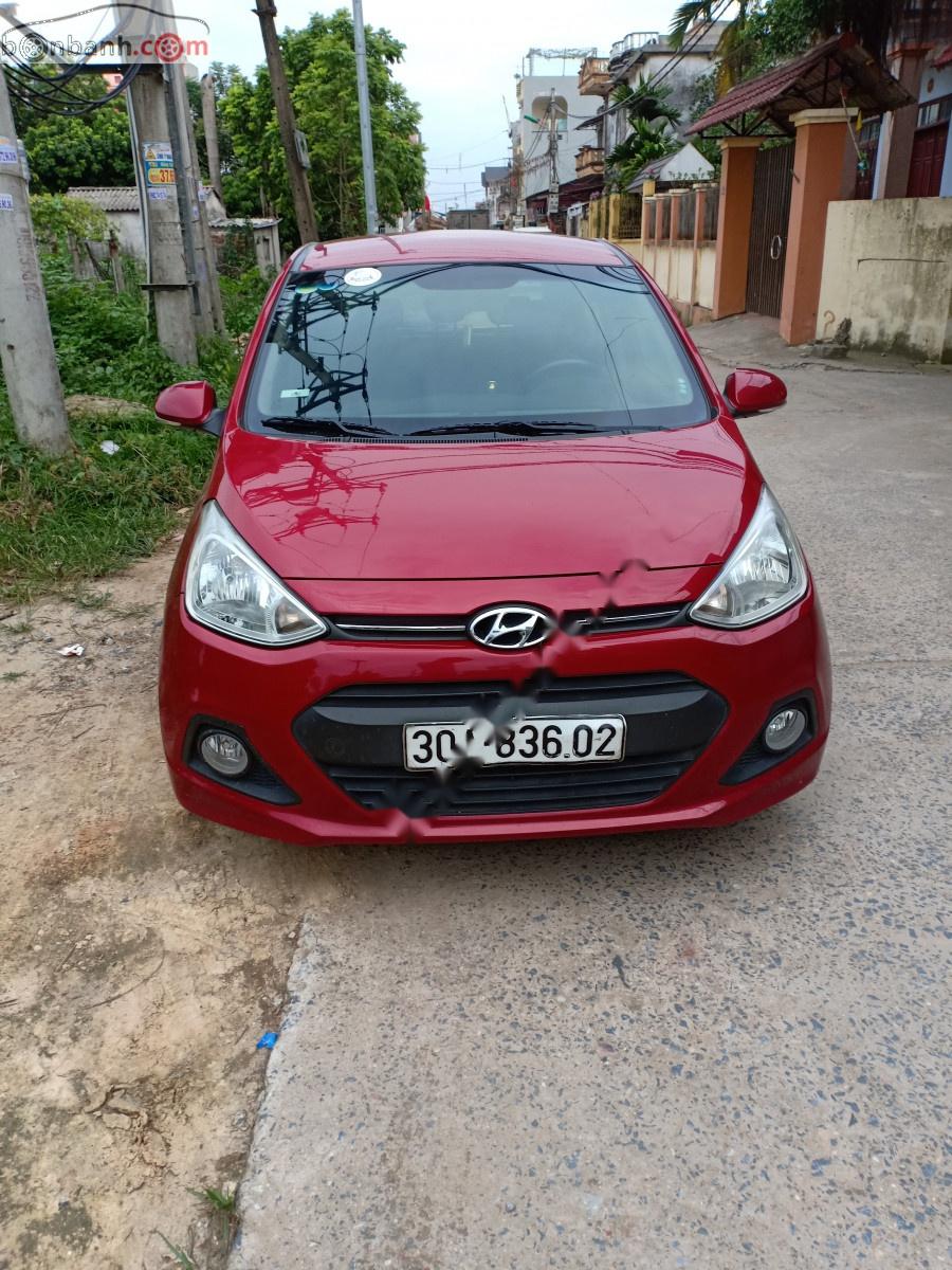 Hyundai Grand i10 2015 - Bán Hyundai Grand i10 đời 2015, màu đỏ, xe nhập, 355 triệu