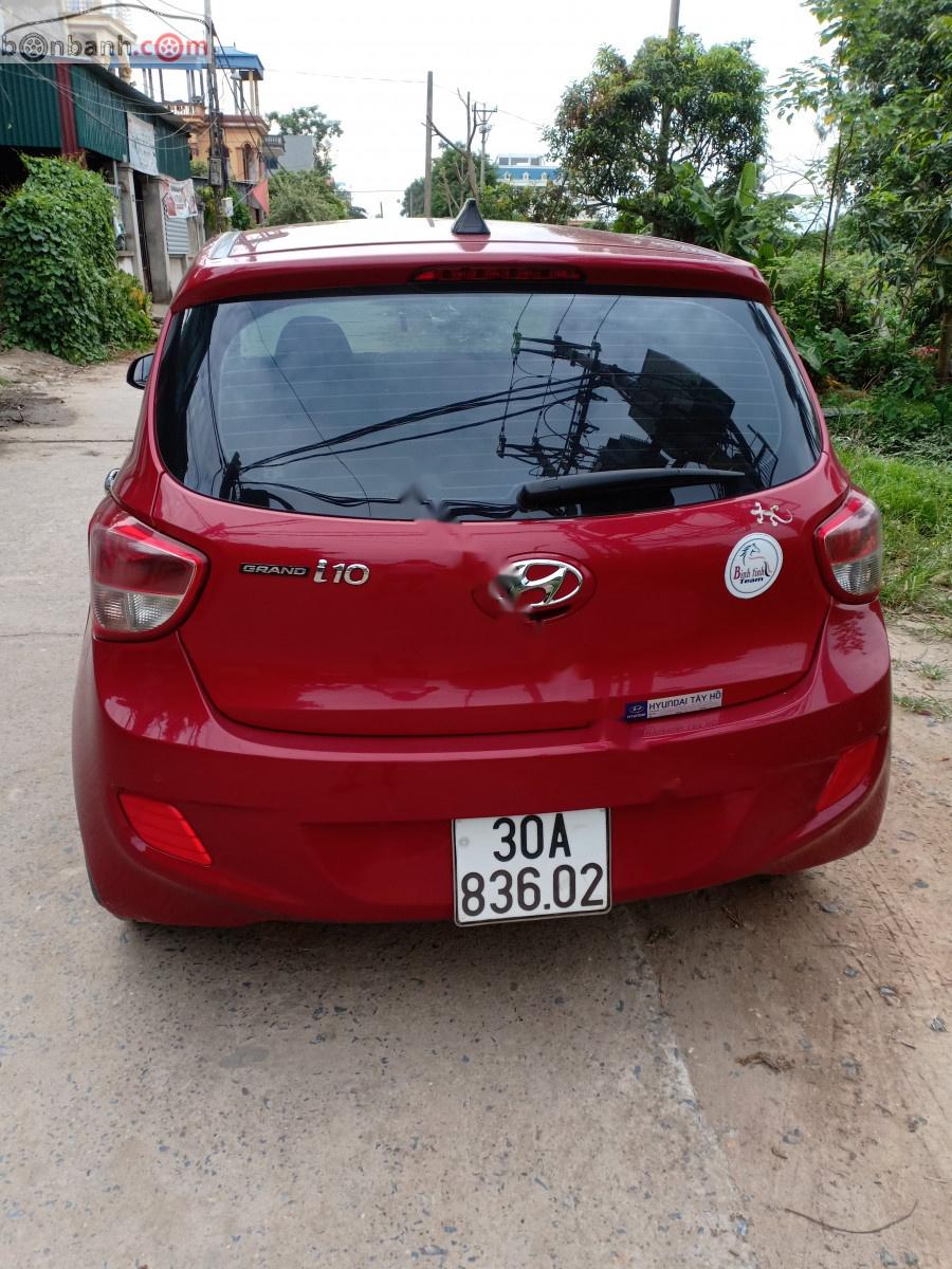 Hyundai Grand i10 2015 - Bán Hyundai Grand i10 đời 2015, màu đỏ, xe nhập, 355 triệu