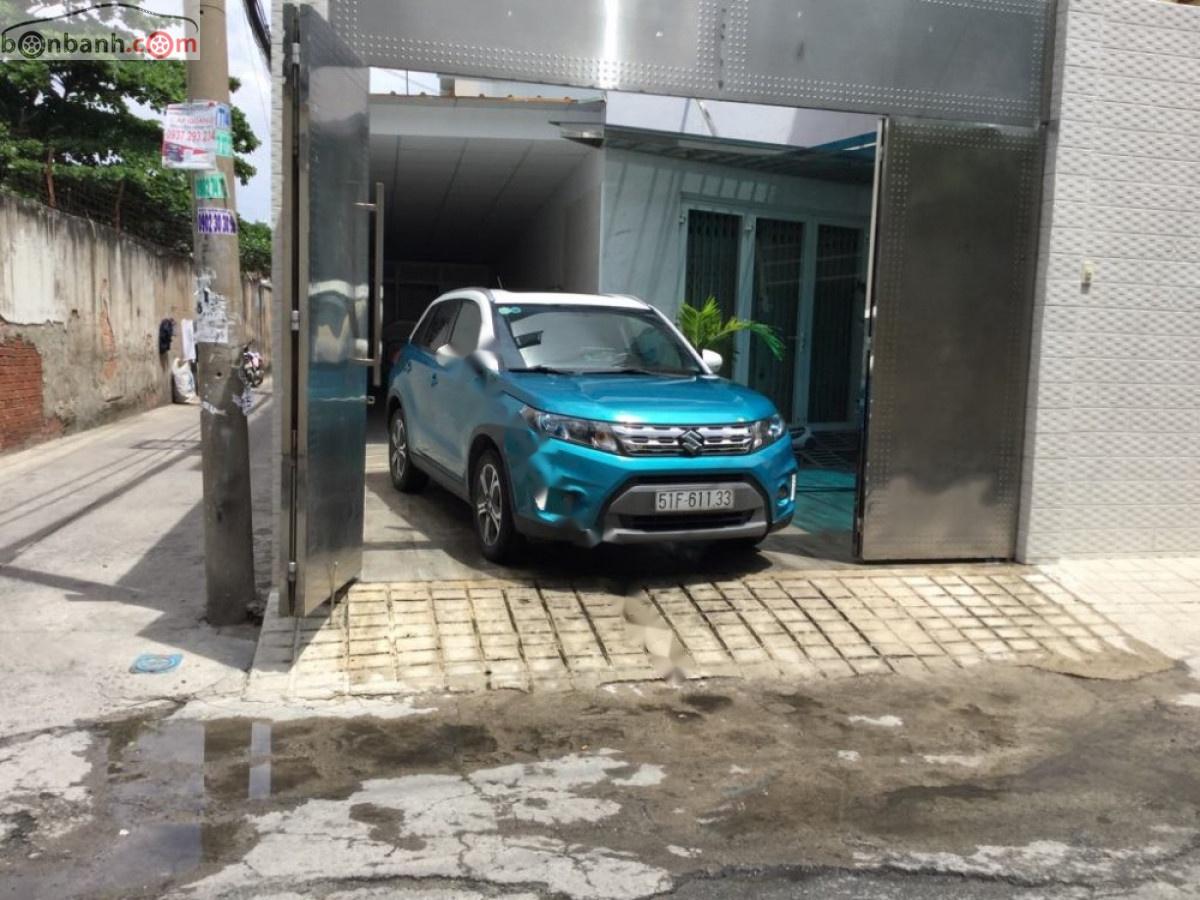 Suzuki Vitara 1.6AT 2016 - Bán Suzuki Vitara 1.6AT 2016, màu xanh lam, nhập khẩu 