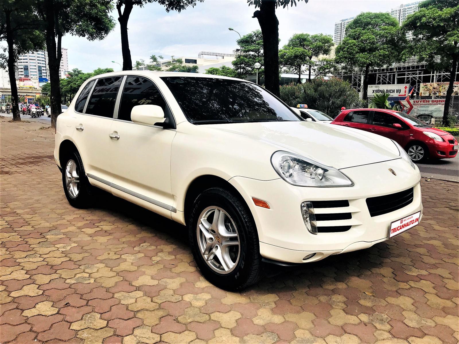 Porsche Cayenne 2009 - Cần bán xe Porsche Cayenne 2009, màu trắng, nhập khẩu