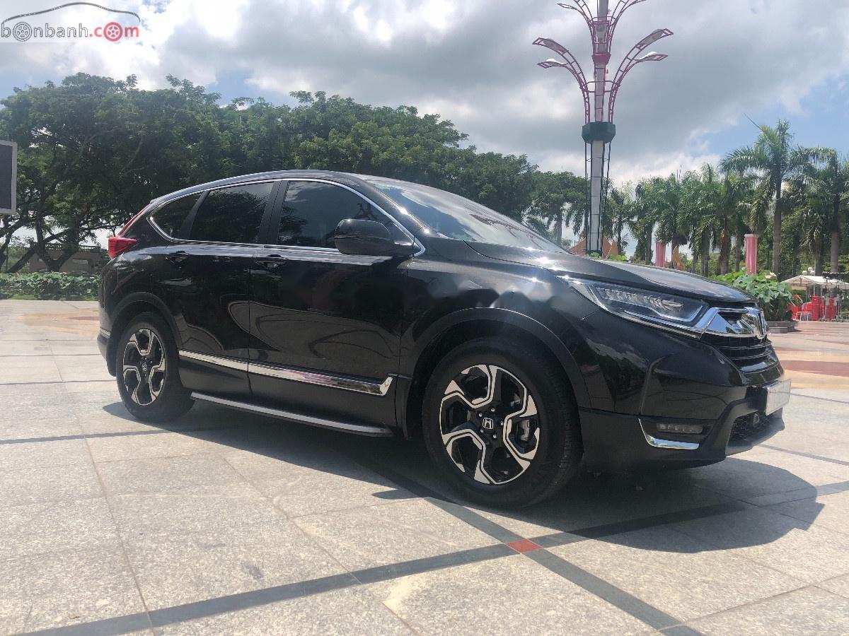 Honda CR V L 2018 - Chính chủ bán Honda CR V L sản xuất năm 2018, màu xanh lam, xe nhập