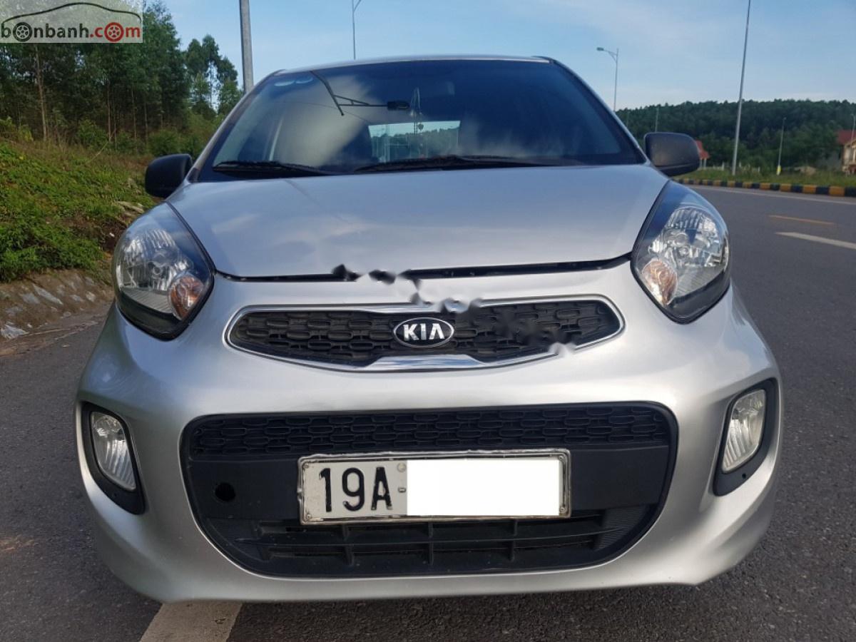 Kia Morning 2014 - Cần bán gấp xe cũ Kia Morning năm 2014, màu bạc