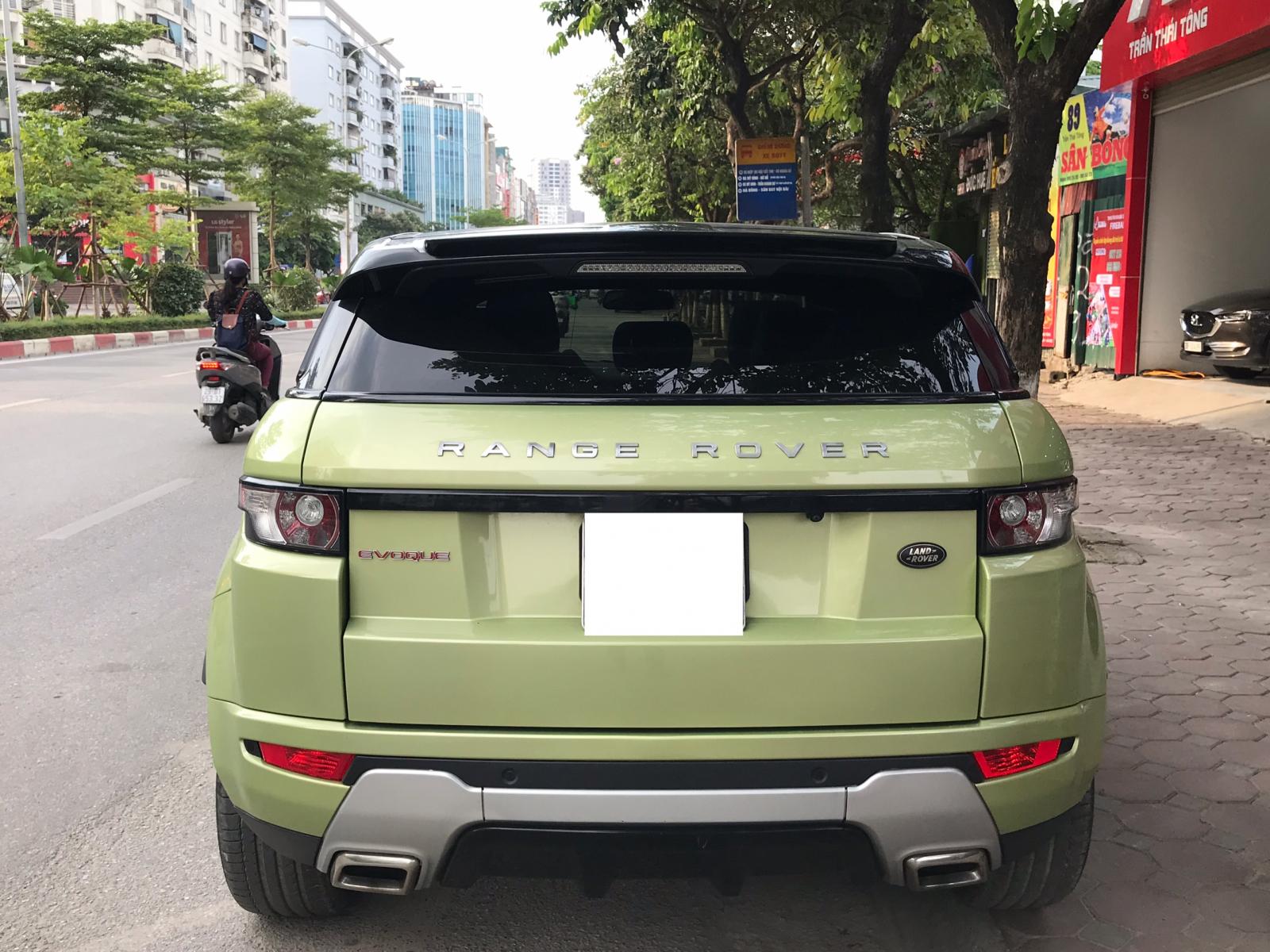 LandRover  Evoque Dynamic 2012 - Cần bán LandRover Evoque năm sản xuất 2012, màu xanh lục, xe nhập