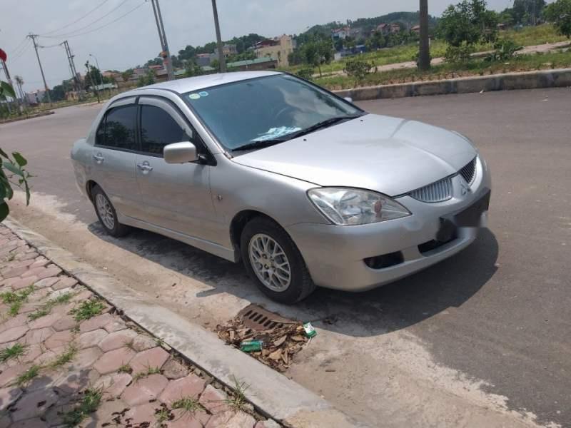 Mitsubishi Lancer   2005 - Bán ô tô Mitsubishi Lancer năm 2005, màu bạc, biển tỉnh Bắc Giang