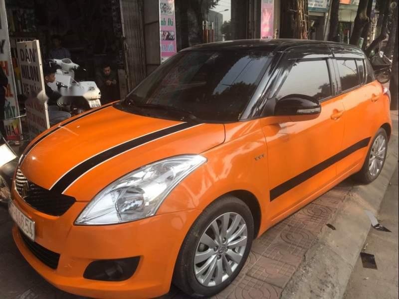 Suzuki Swift  1.4 AT  2016 - Bán xe Suzuki Swift đời 2016 mau cam chính chủ, bản Special