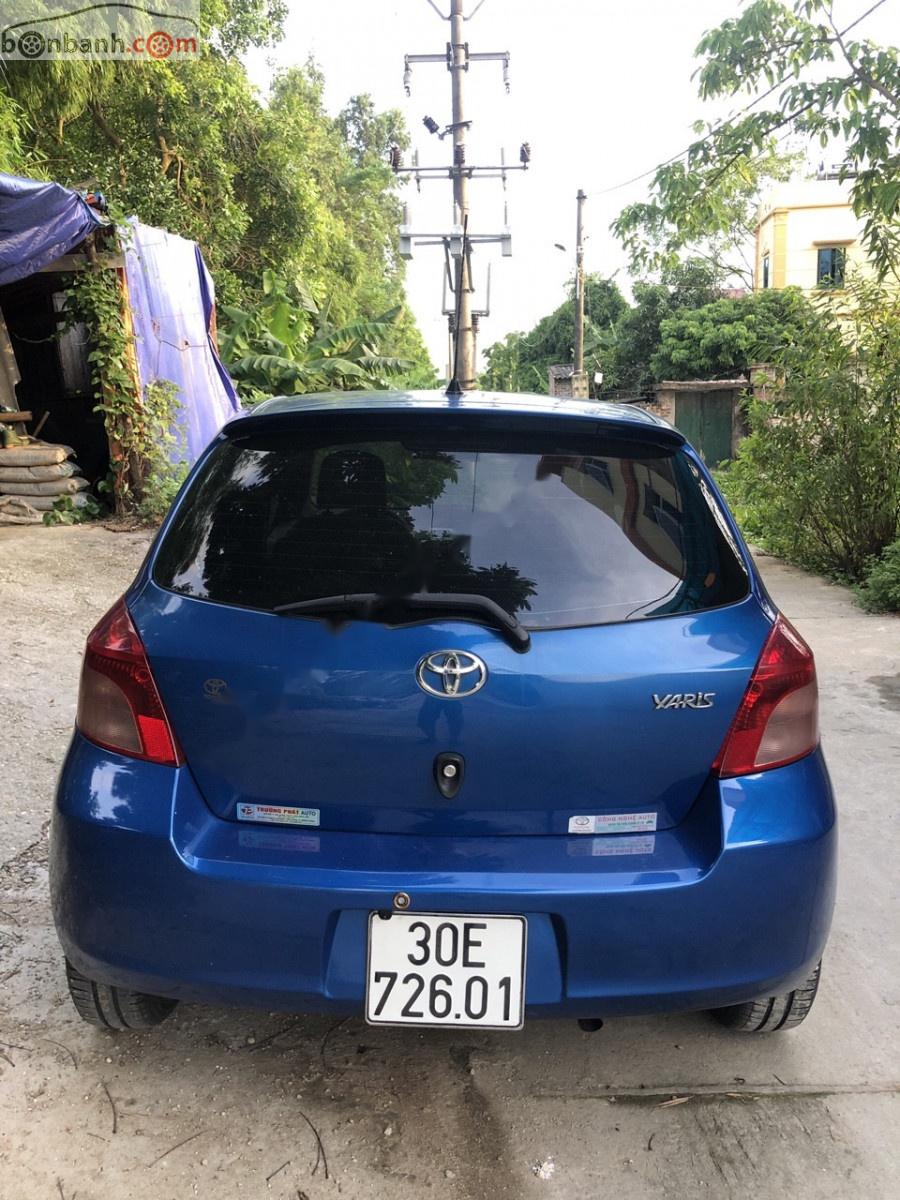 Toyota Yaris 2008 - Cần bán gấp Toyota Yaris 2008, màu xanh lam, nhập khẩu nguyên chiếc