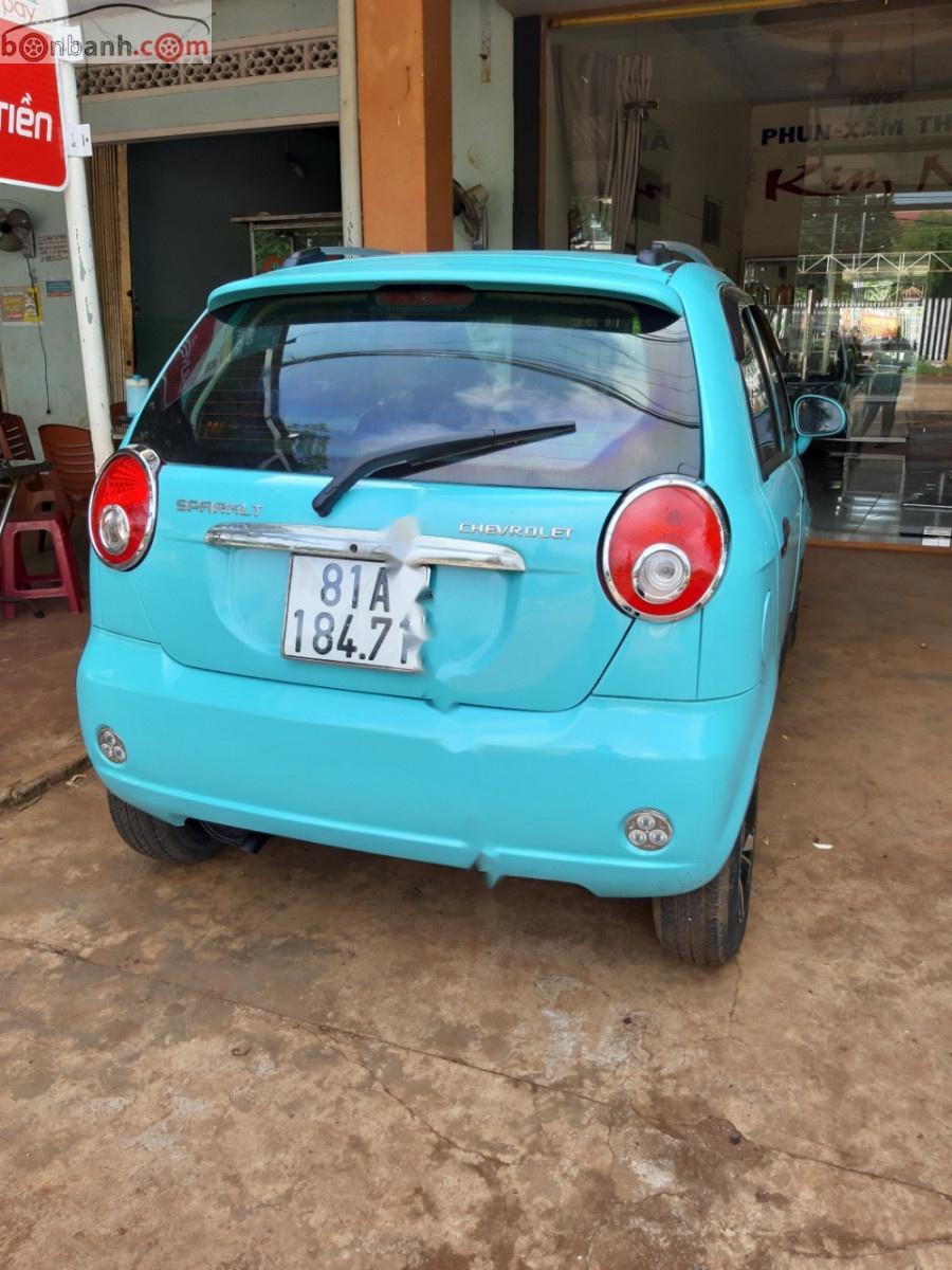 Chevrolet Spark LT 0.8 MT 2011 - Xe Chevrolet Spark LT 0.8 MT 2011, màu xanh lam 