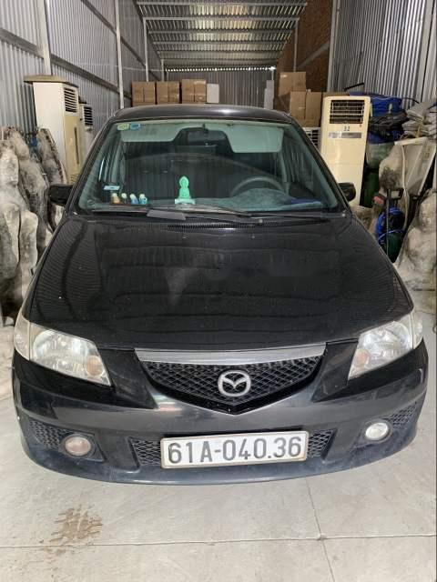 Mazda Premacy   2003 - Cần bán Mazda Premacy năm sản xuất 2003, màu đen, xe gia đình sử dụng