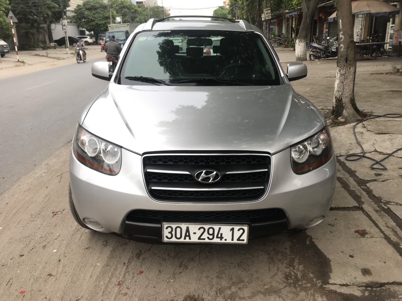 Hyundai Santa Fe 2007 - Bán santafe MLX đời 2007 máy dầu, số tự động, cửa nóc, 3 vùng điều hoà, xe đẹp, máy ngon không lỗi