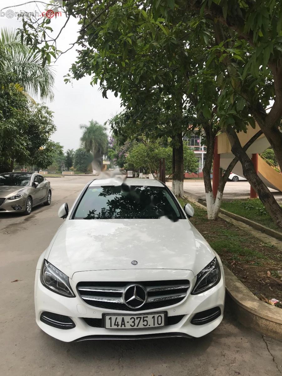 Mercedes-Benz C class C200 2015 - Bán xe Mercedes C200 sản xuất 2015, màu trắng, nhập khẩu, không đâm đụng