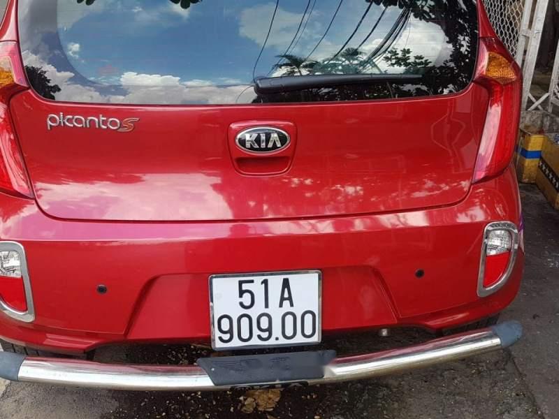 Kia Picanto   S 1.25  2014 - Bán Kia Picanto S 1.25 2014, màu đỏ, số sàn, giá 300tr