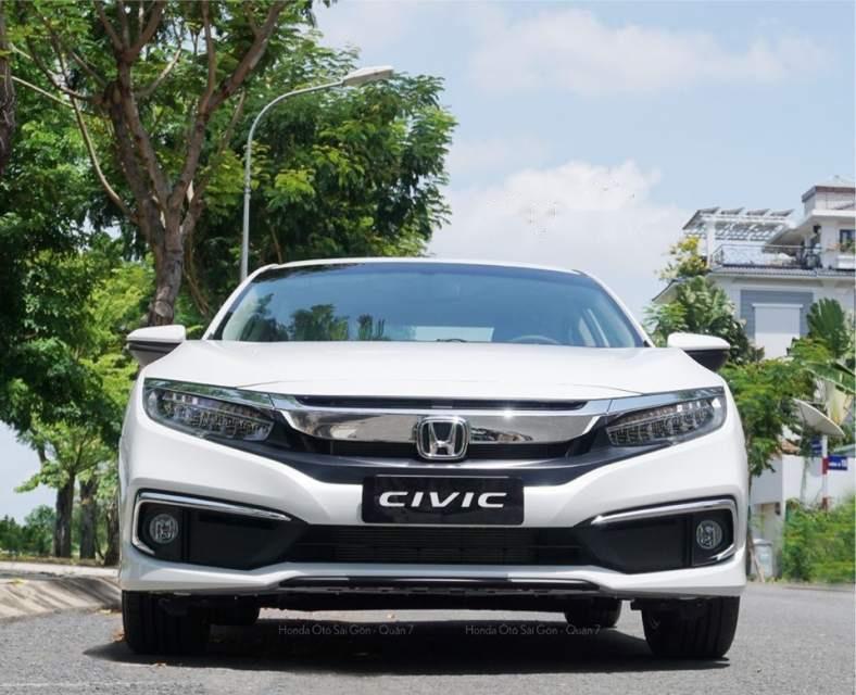 Honda Civic   2019 - Bán Honda Civic sản xuất 2019, màu trắng, xe nhập, giá tốt