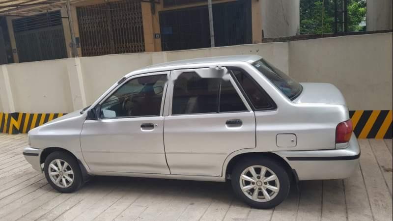 Kia Pride   2001 - Bán Kia Pride đời 2001, màu bạc, xe nhập 