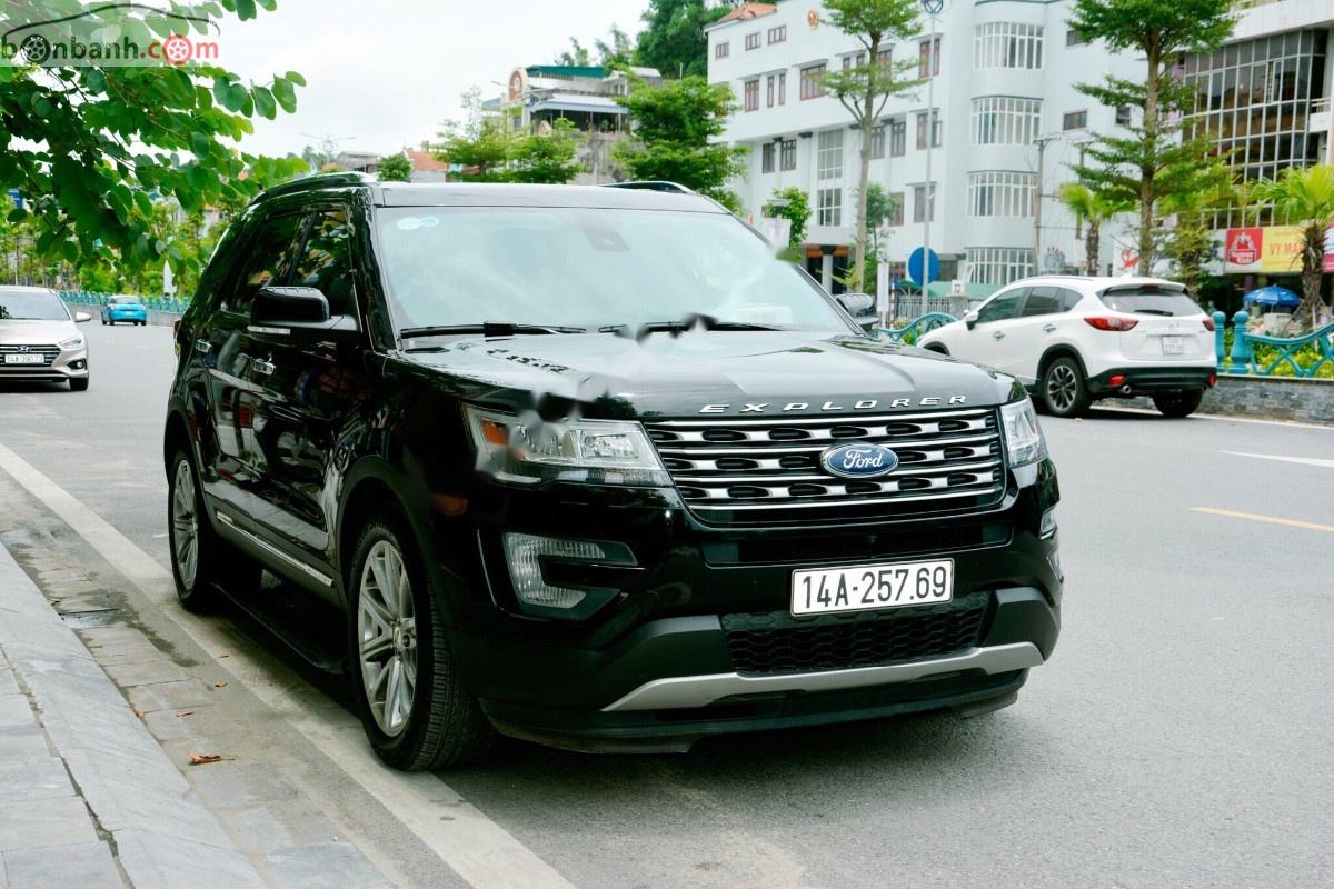 Ford Explorer 2017 - Cần bán xe Ford Explorer 2017, màu đen, xe đẹp