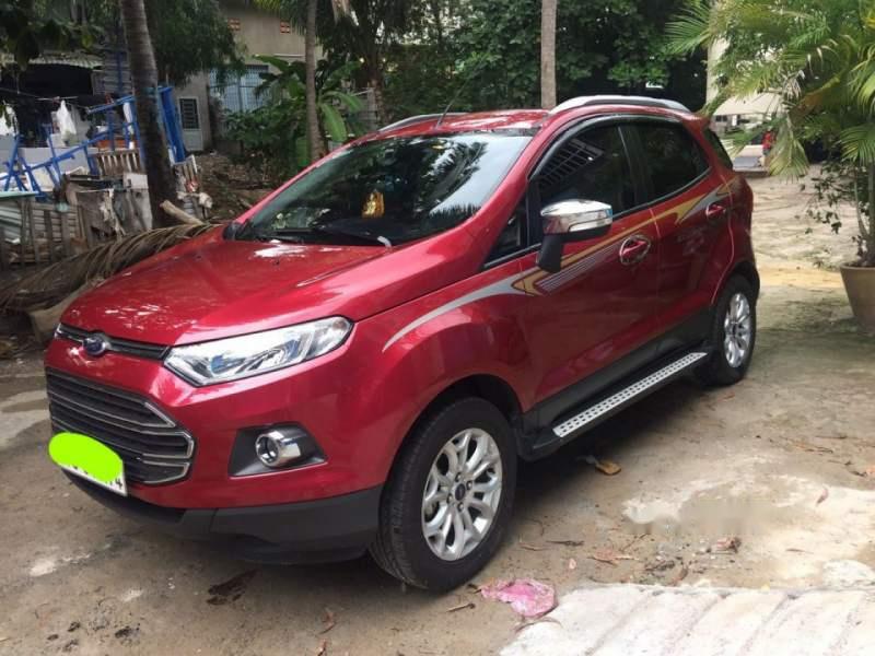 Ford EcoSport   2017 - Bán Ford EcoSport năm sản xuất 2017, màu đỏ, xe nhập, giá tốt