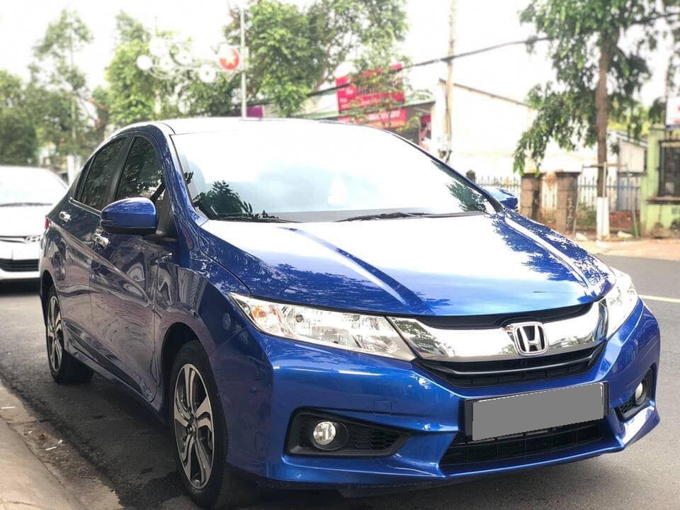 Honda City 2014 - Bán Honda City 2014 tự động, màu xanh, xe giữ kỹ