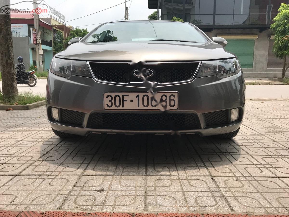 Kia Forte 2010 - Bán Kia Forte 2010, màu xám ít sử dụng, biển Hà Nội