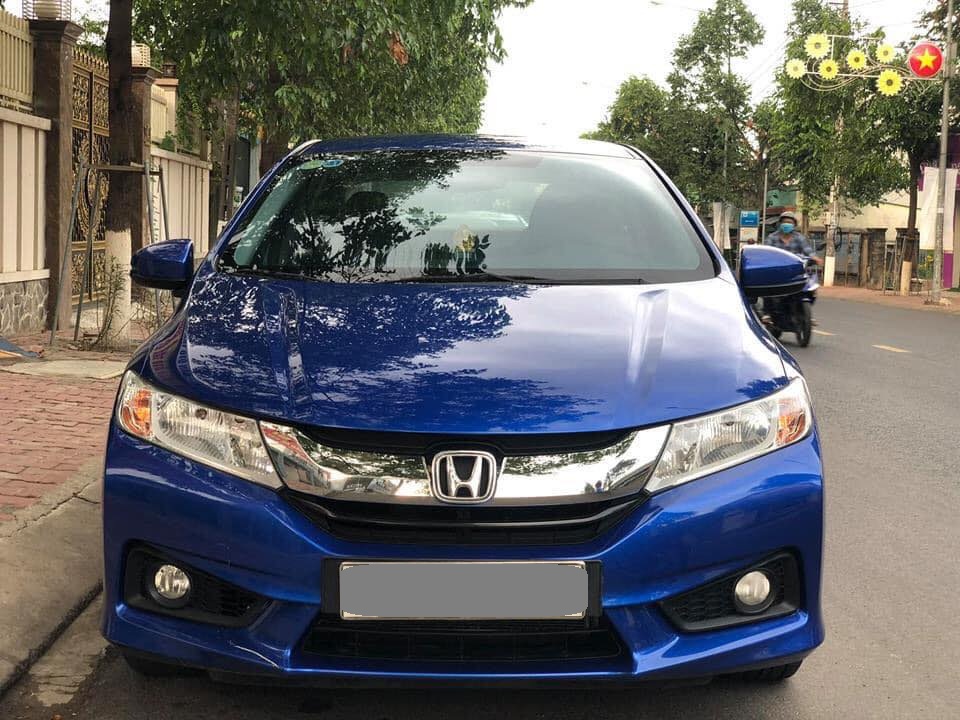 Honda City 2014 - Bán Honda City 2014 tự động, màu xanh, xe giữ kỹ
