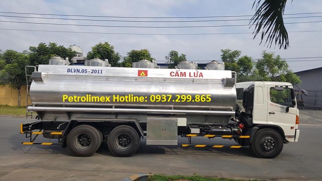 Hino   2019 - Xe bồn chở xăng Hino 20 khối giá tốt, bồn nhôm Hino 20m3 công nghệ mới