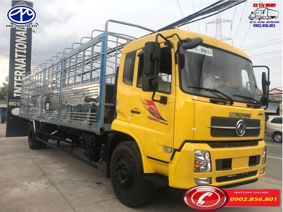 Xe tải 5 tấn - dưới 10 tấn 2019 - Dongfeng Hoàng Huy 8 tấn nhập khẩu