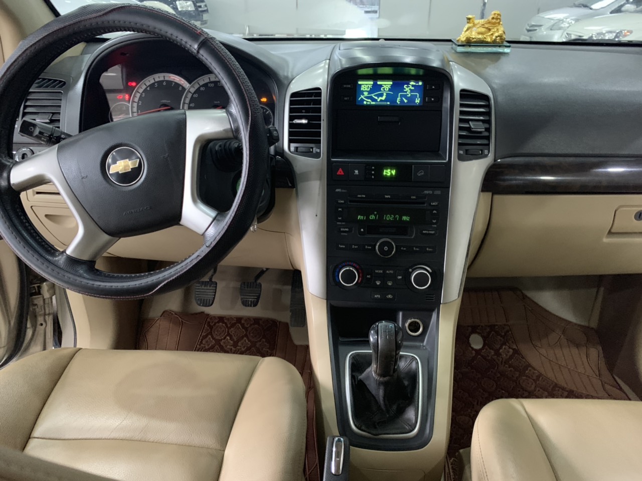 Chevrolet Captiva 2007 - Cần bán xe Chevrolet Captiva đời 2007, màu vàng