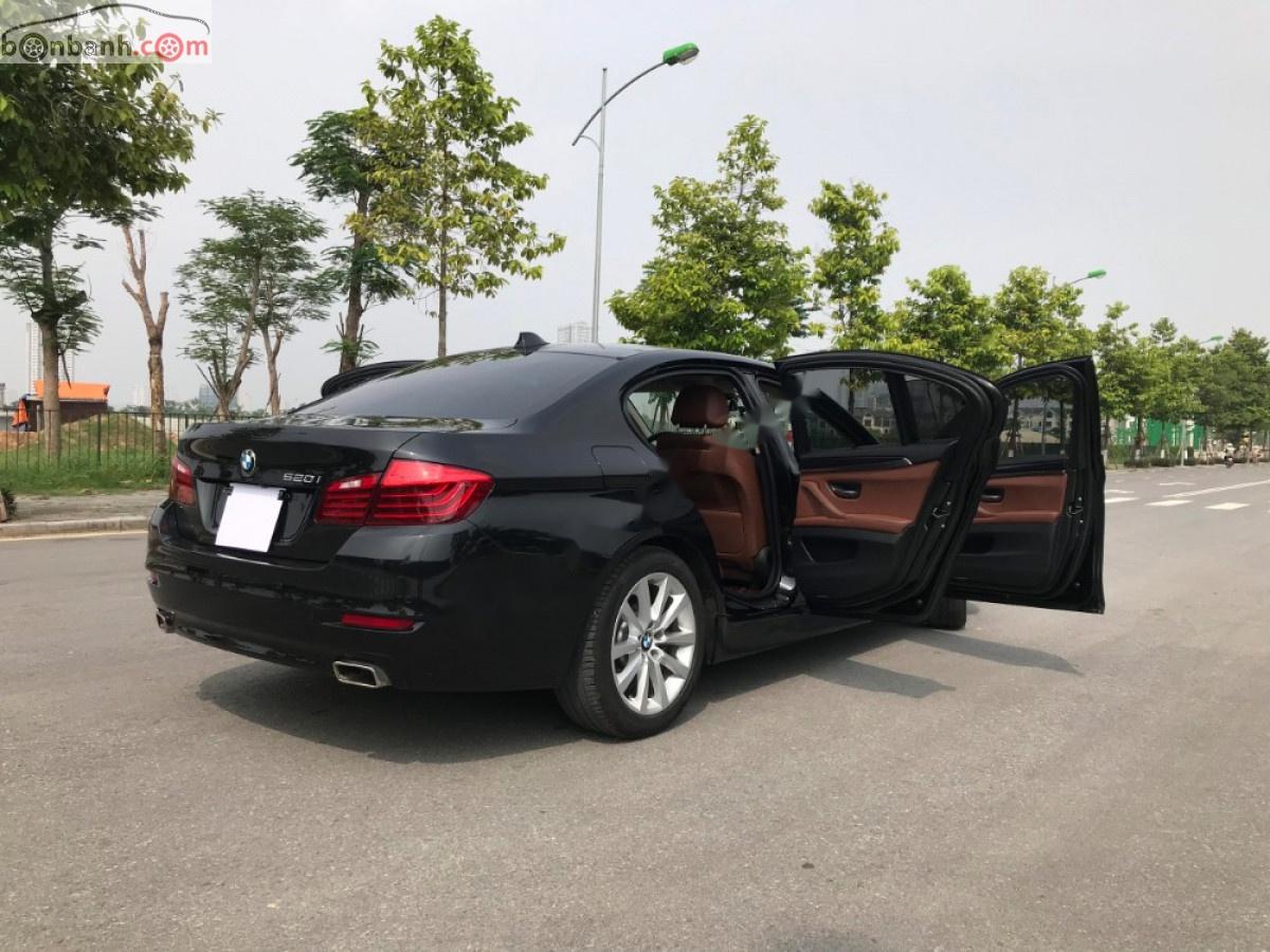 BMW 5 Series 520i 2016 - Bán BMW 520i đời 2016, màu đen, nhập khẩu 