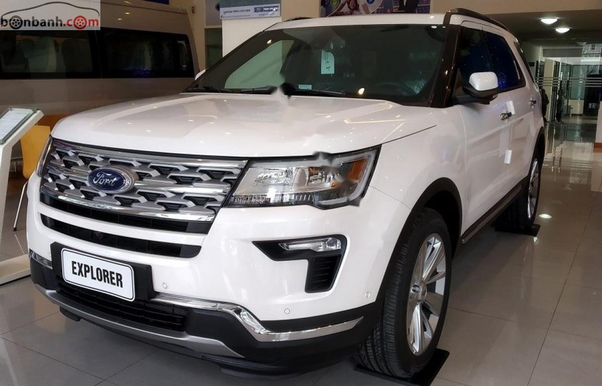 Ford Explorer  Limited 2.3 Ecoboost AT 4WD  2019 - Bán Ford Explorer Limited 2.3 Ecoboost AT 4WD đời 2019, màu trắng, nhập khẩu Mỹ