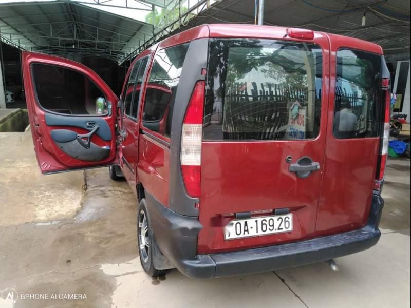 Fiat Doblo 2004 - Chính chủ bán Fiat Doblo sản xuất năm 2004, màu đỏ