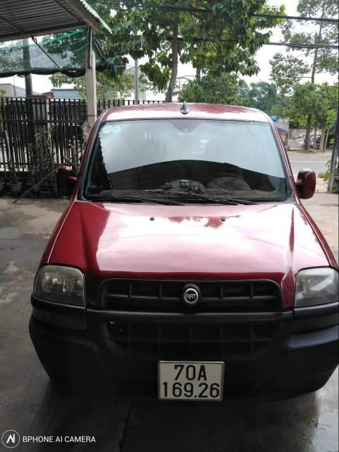 Fiat Doblo 2004 - Chính chủ bán Fiat Doblo sản xuất năm 2004, màu đỏ