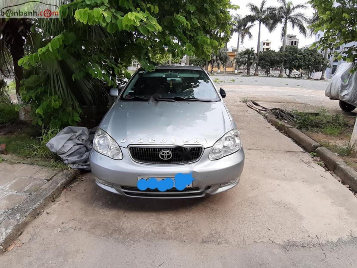 Toyota Corolla altis 2003 - Bán Toyota Corolla altis đời 2003, màu bạc, chính chủ, giá tốt