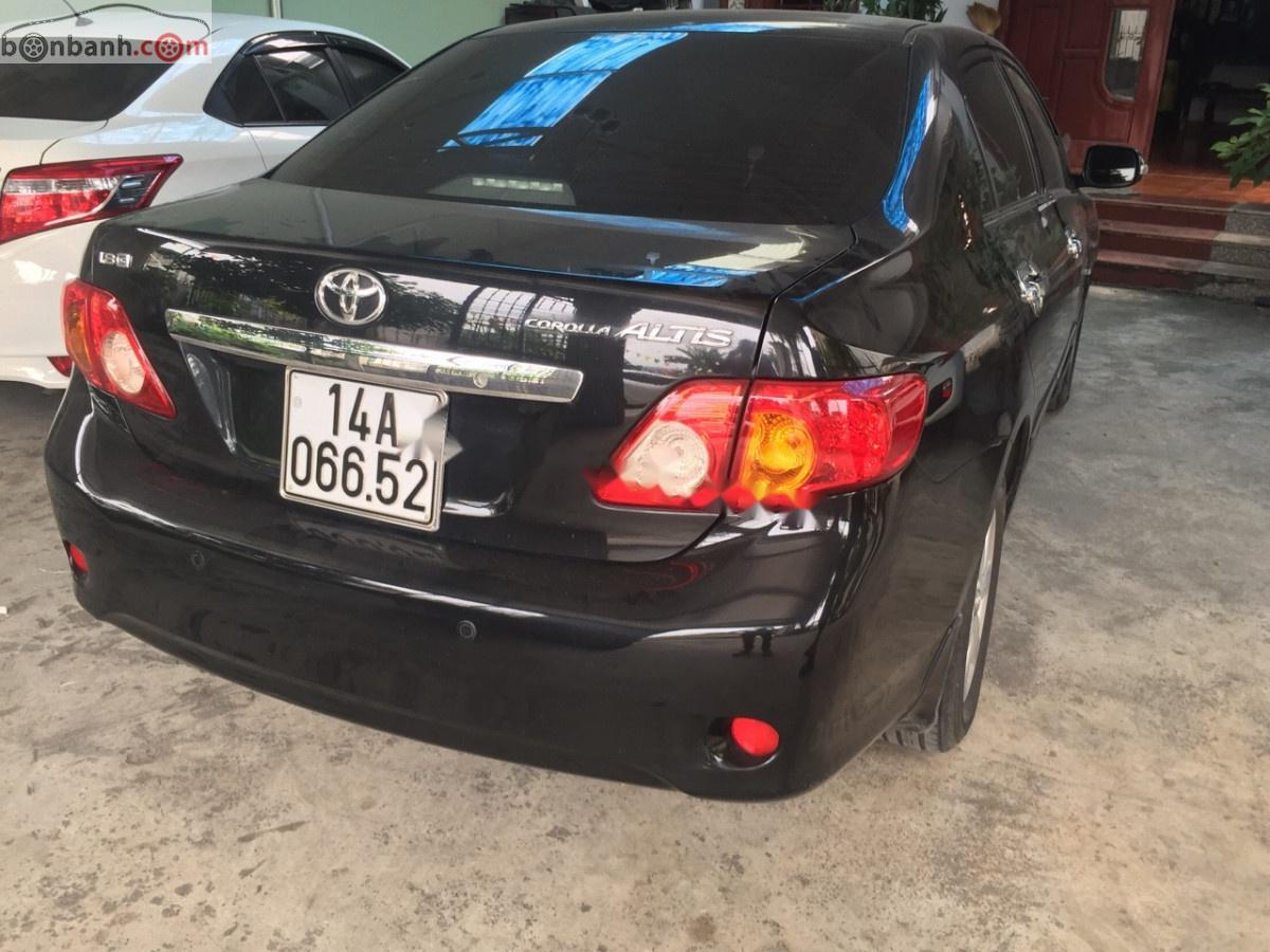 Toyota Corolla altis 1.8G AT 2009 - Bán Toyota Corolla altis 1.8G AT 2009, màu đen, số tự động 