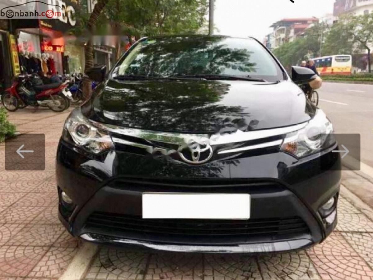 Toyota Vios 1.5G 2016 - Bán Toyota Vios 1.5G đời 2016, màu đen, số tự động 