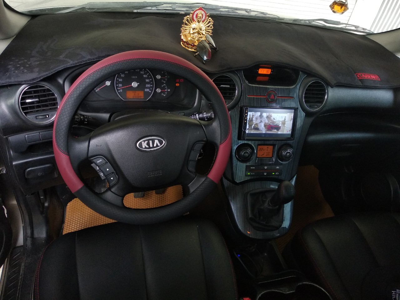 Kia Carens MT 2015 - Bán ô tô Kia Carens MT 2.0 năm 2015, màu xám (ghi)