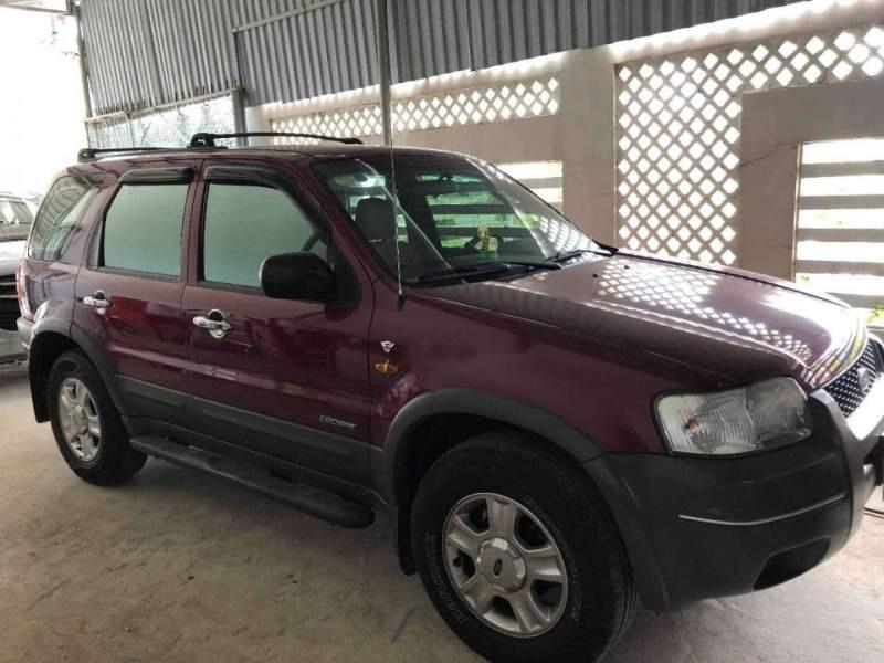 Ford Escape AT 2002 - Cần bán gấp Ford Escape AT năm sản xuất 2002, màu đỏ, nhập khẩu 