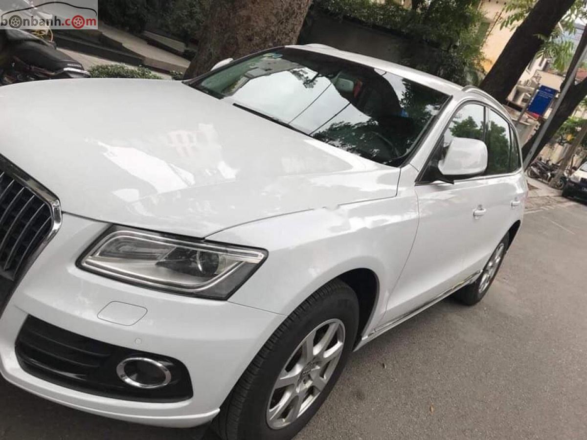 Audi Q5 2012 - Bán Audi Q5 đời 2012 màu trắng, xe đi giữ gìn, chính chủ sử dụng