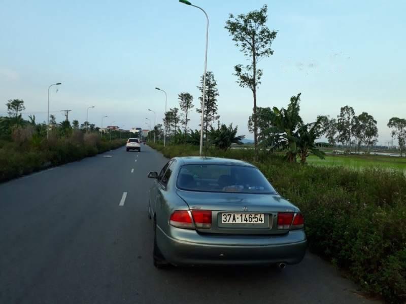 Mazda 626   1995 - Bán xe Mazda 626 sản xuất 1995, xe nhập, màu xanh bạc