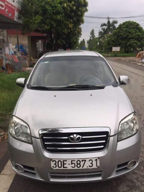 Chevrolet Aveo   2009 - Bán xe Chevrolet Aveo 2009, màu bạc