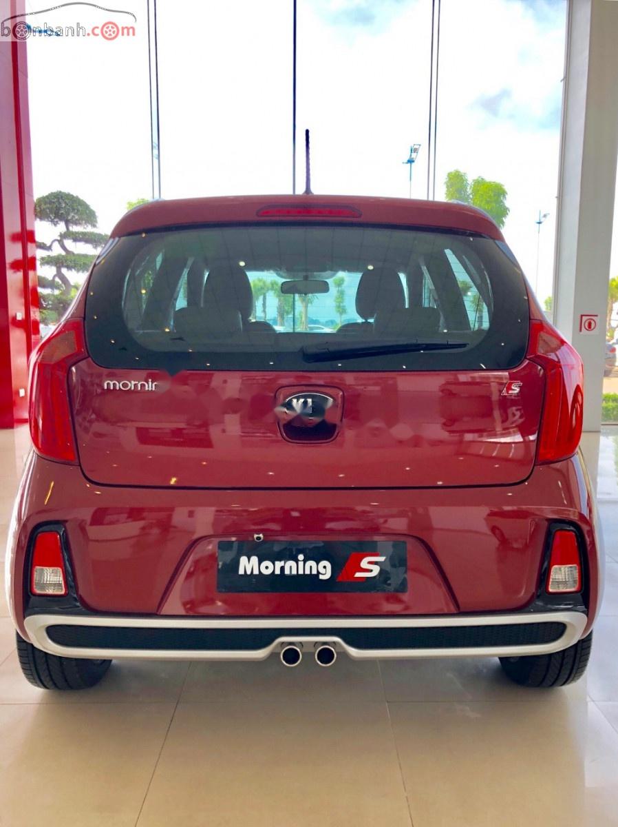 Kia Morning S AT 2019 - Bán Kia Morning S AT 2019, màu đỏ, giá tốt