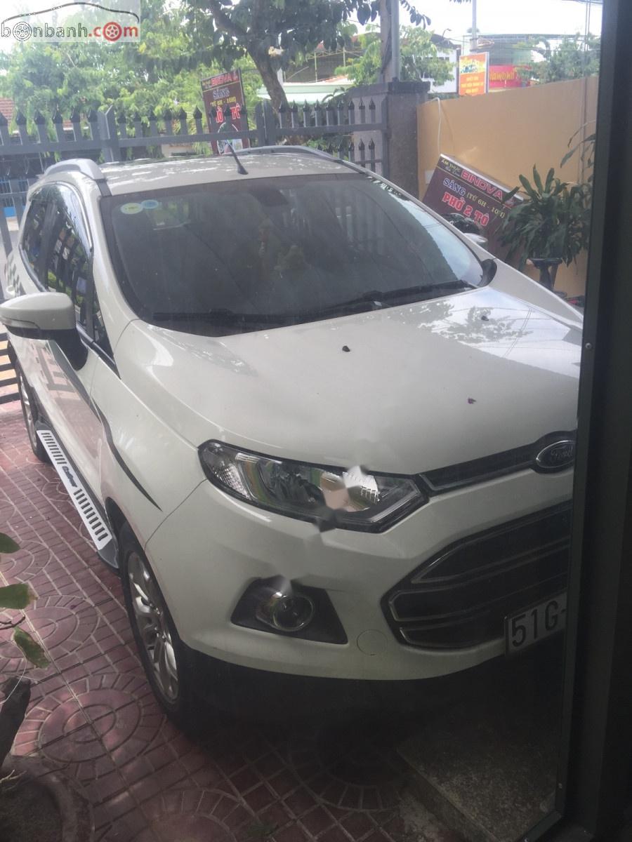 Ford EcoSport Titanium 2016 - Cần bán xe Ford EcoSport Titanium năm 2016, màu trắng